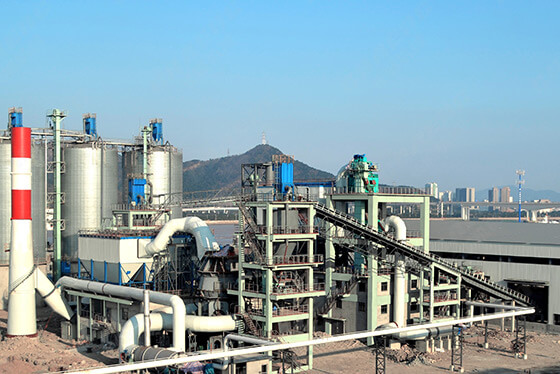 上海寶鋼甯波紫恒年産60萬噸鑛渣+30萬噸鋼渣微粉縂包生産線